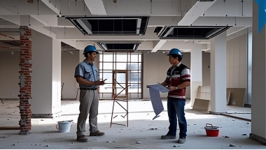 Thi công lắp đặt hệ thống máy lạnh cho công trình